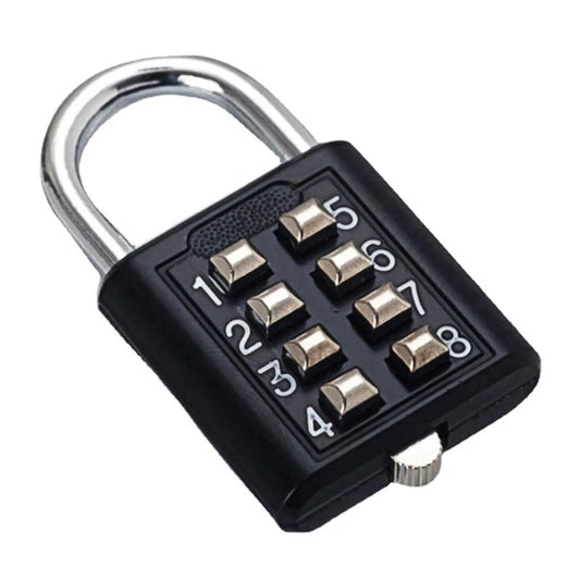 8 Digits Password Code Combination Padlock