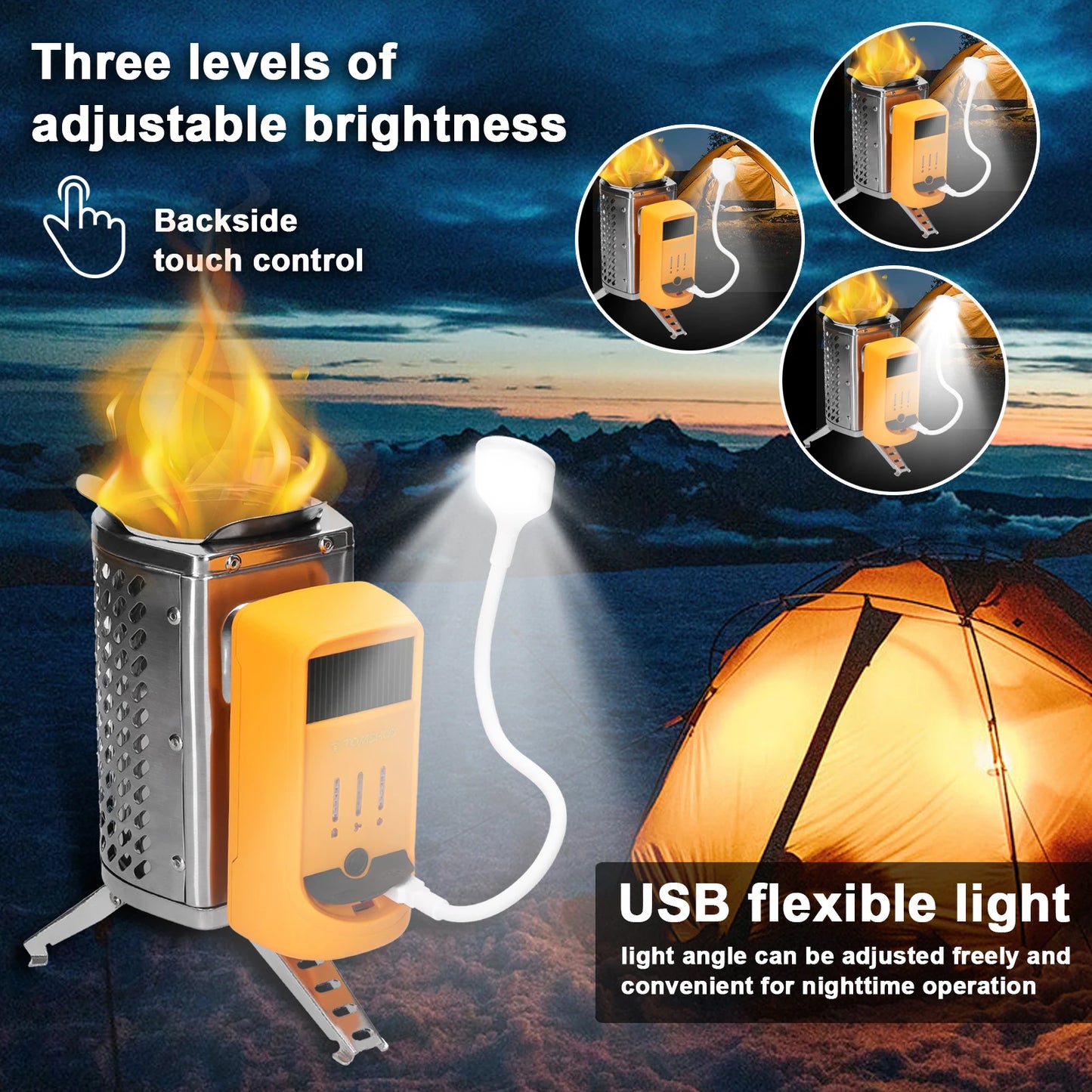 Outdoor Camping Smoke Free Stove