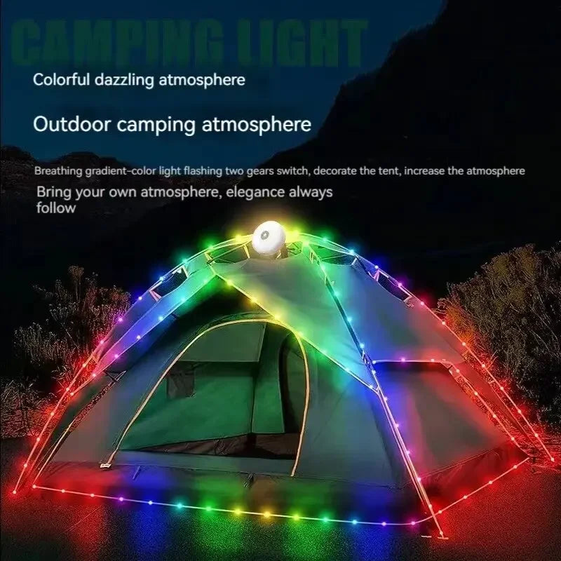 10M Length Waterproof LED Camping Lamp Strip Atmosphere