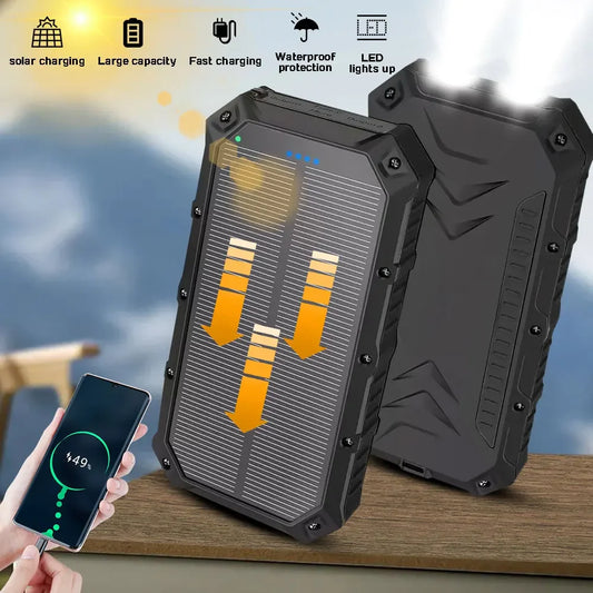 20000mAh Solar Power Bank