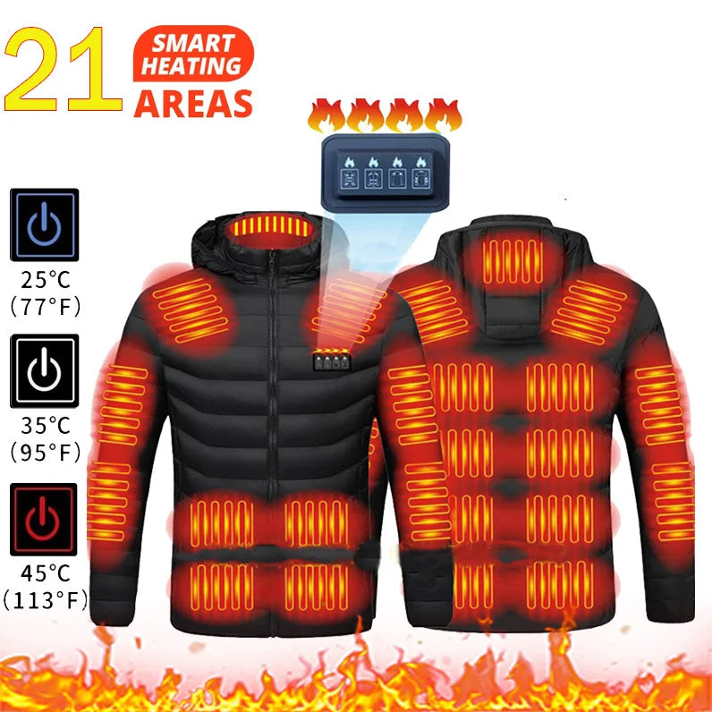 21 Areas Heated Jacket