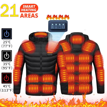 21 Areas Heated Jacket