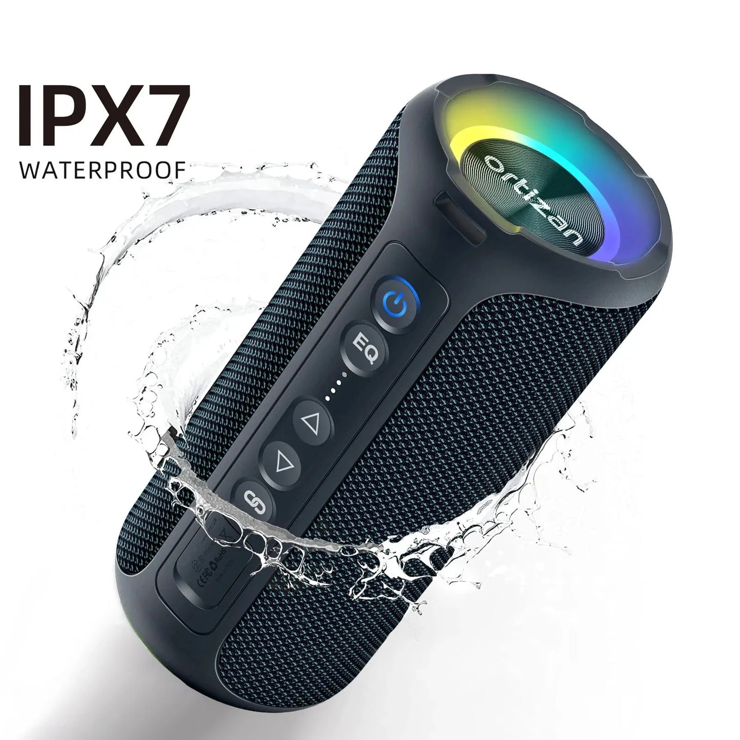 Enhanced Bass Portable Bluetooth Speakers 40W