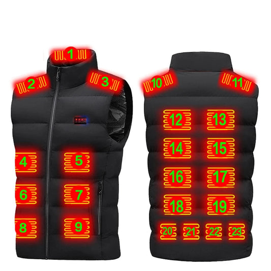 USB Heated Jacket Heating Vest