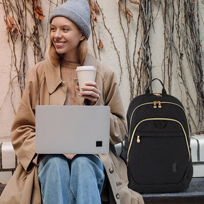 Travel Laptop Backpack with USB Charging Port